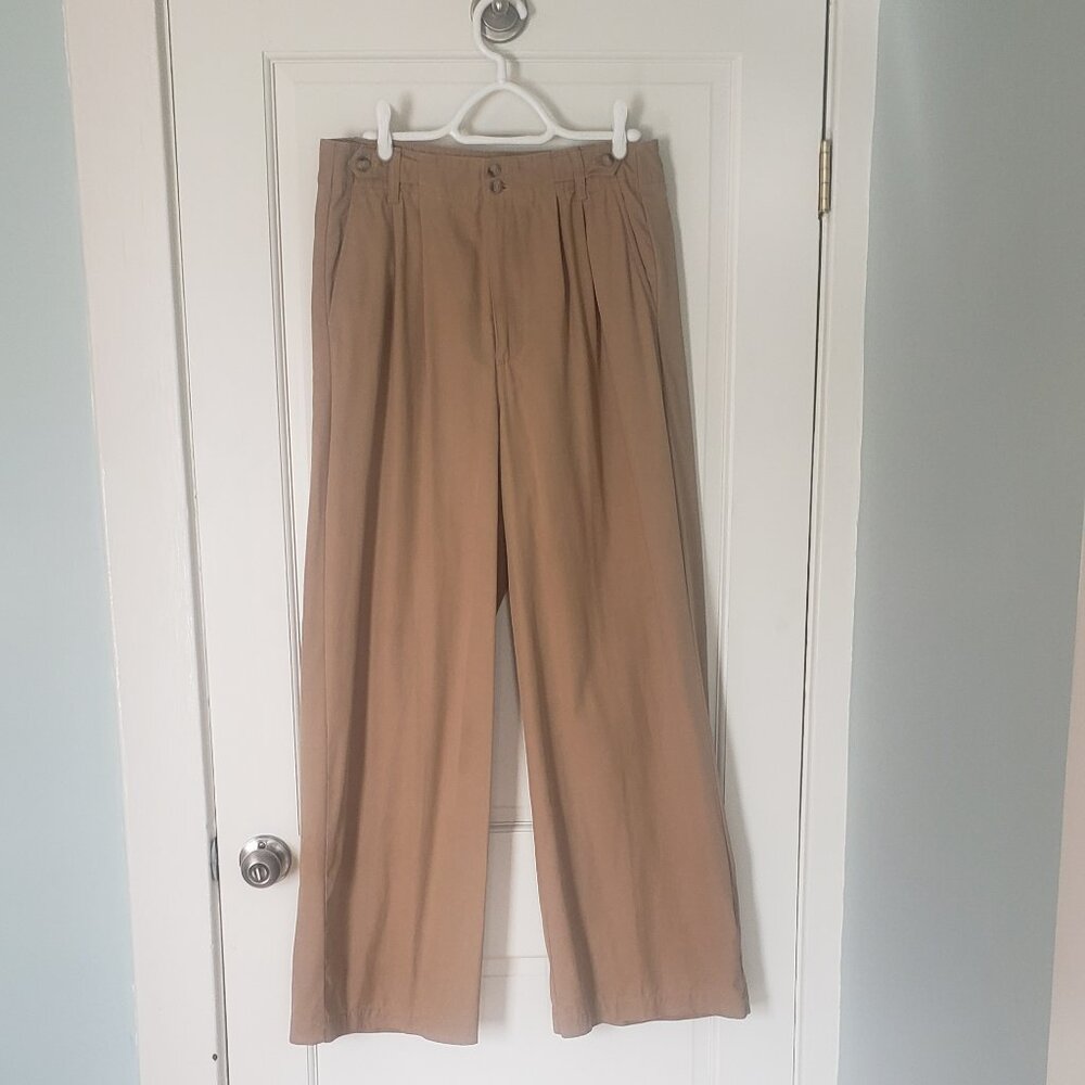 Madewell Harlow wide leg chinos